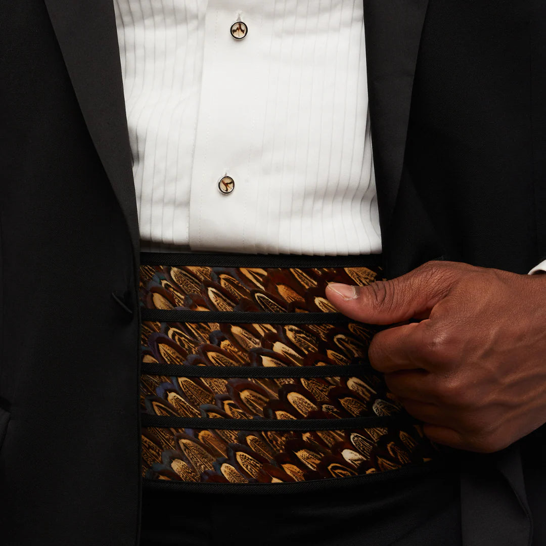 Brackish Pheasant Cummerbund
