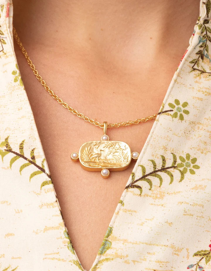 Spartina 449 Salt Marsh Necklace 18” Gold