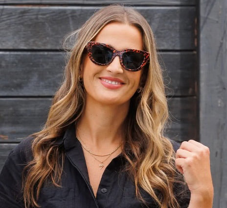 Peepers Capri Polarized Sunglasses Leopard Tortoise