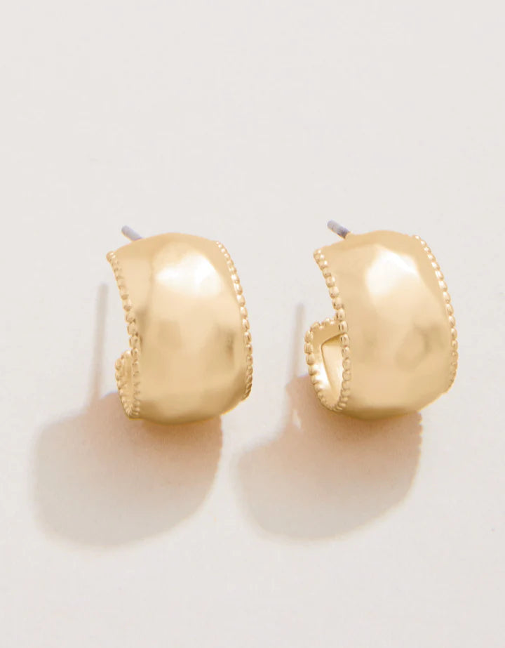 Spartina Martha Gold 15MM Hoop Earring