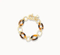 Spartina Harbor Resin Chain Bracelet Tortoise