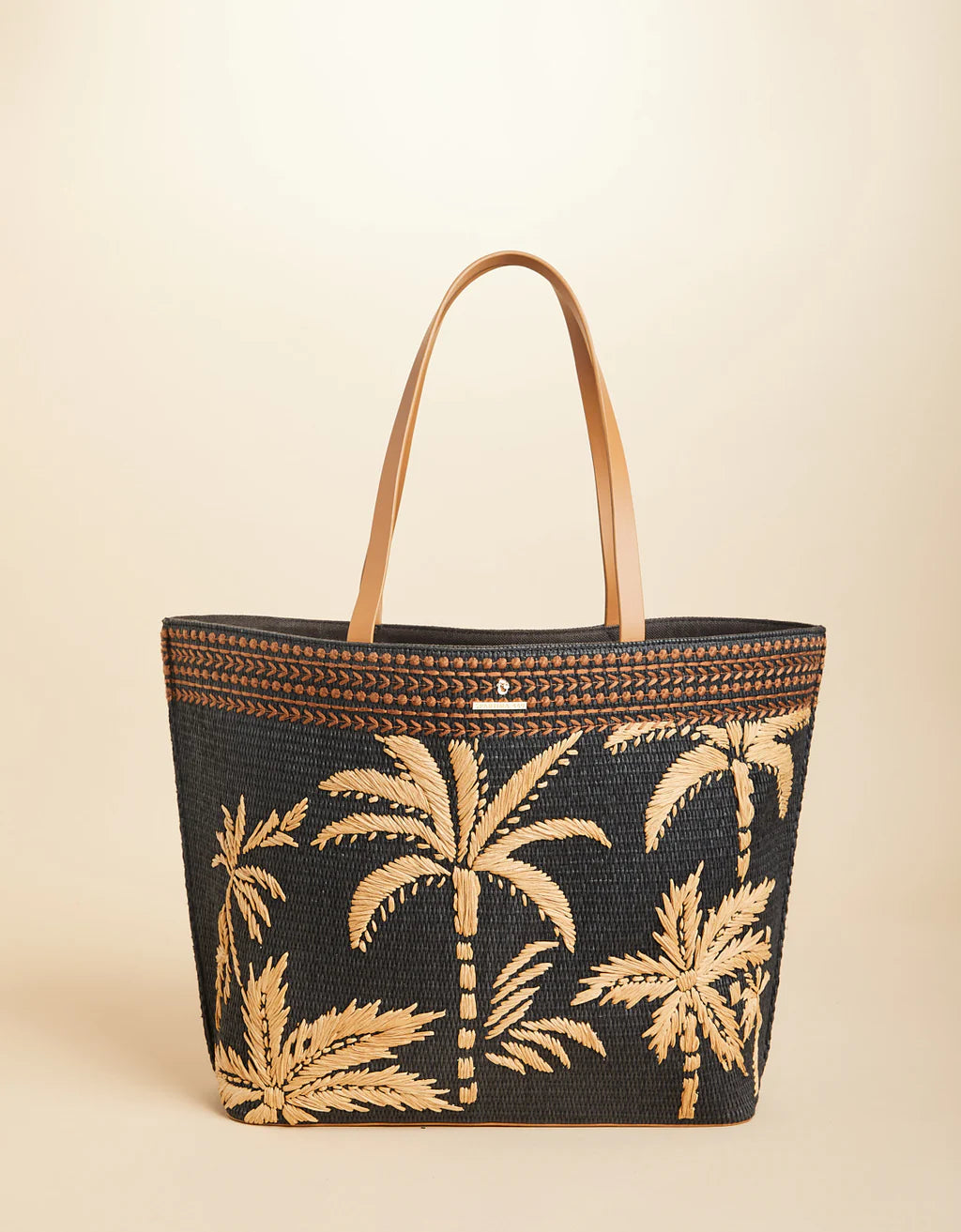 Spartina Beach Tote Raffia Palms