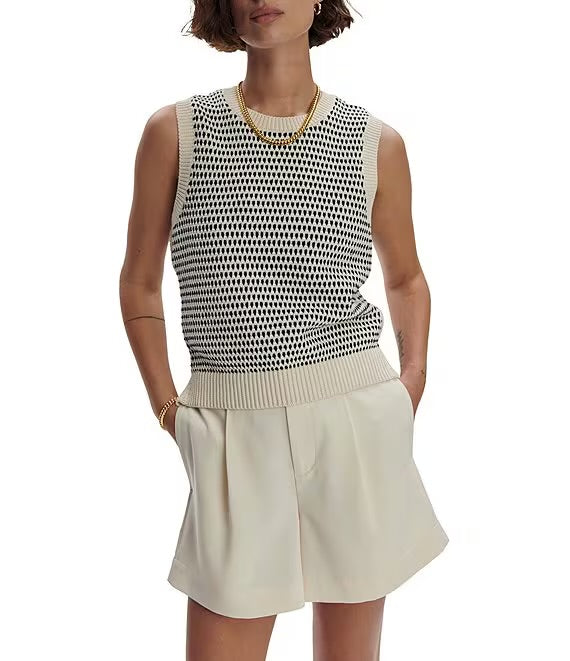 Varley Knowles Textured Knit Vest