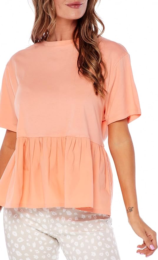 Mudpie Fallon Peplum Top