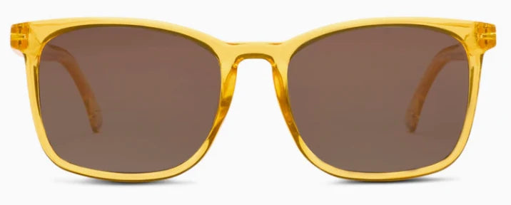Peepers Mateo Sun Yellow Polarized Sunglasses
