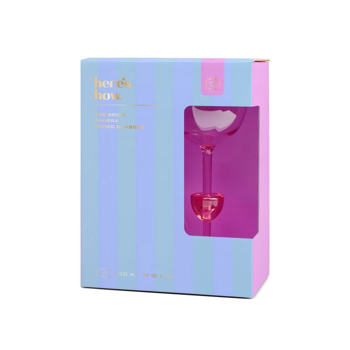 Bodie Riviera Glass Set Of 2