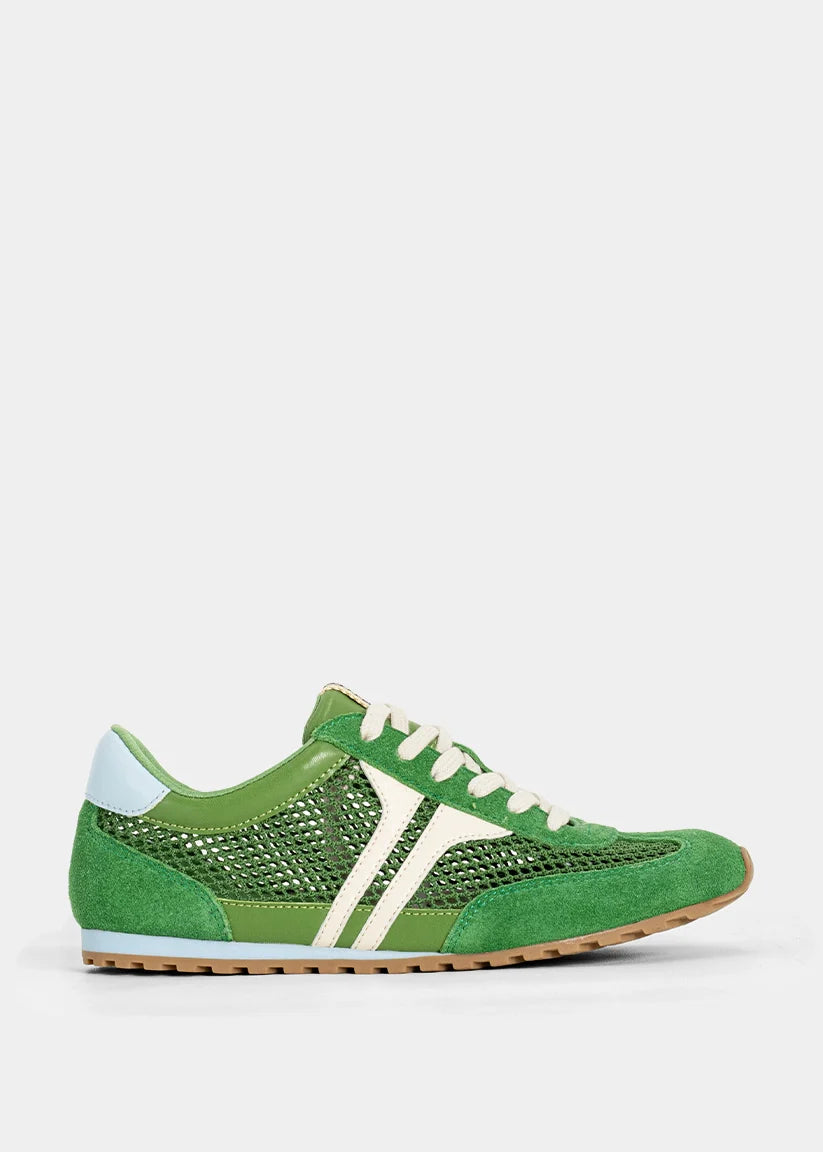 Shu Shop Green Sarah Sneaker