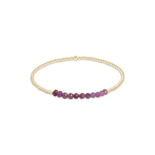 Enewton Gold Bliss 2 MM Ruby