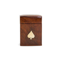 Twos Company Wooden Card Box