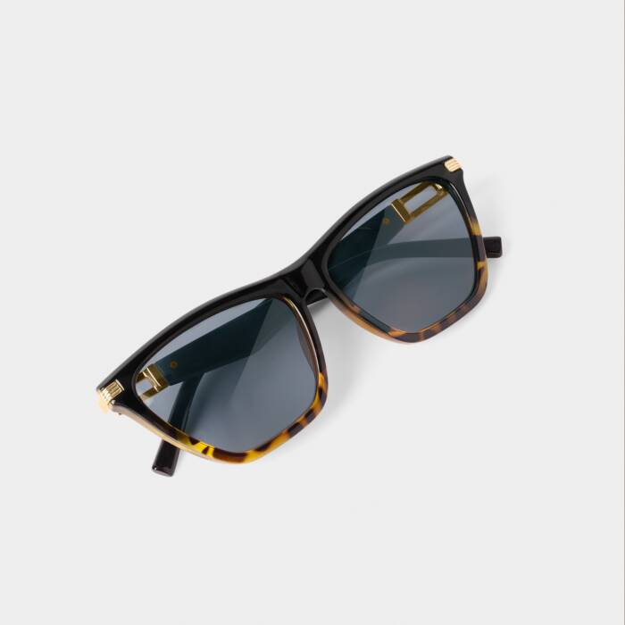 Katie Loxton Marbella Black Tortoiseshell Gradient Sunglasses
