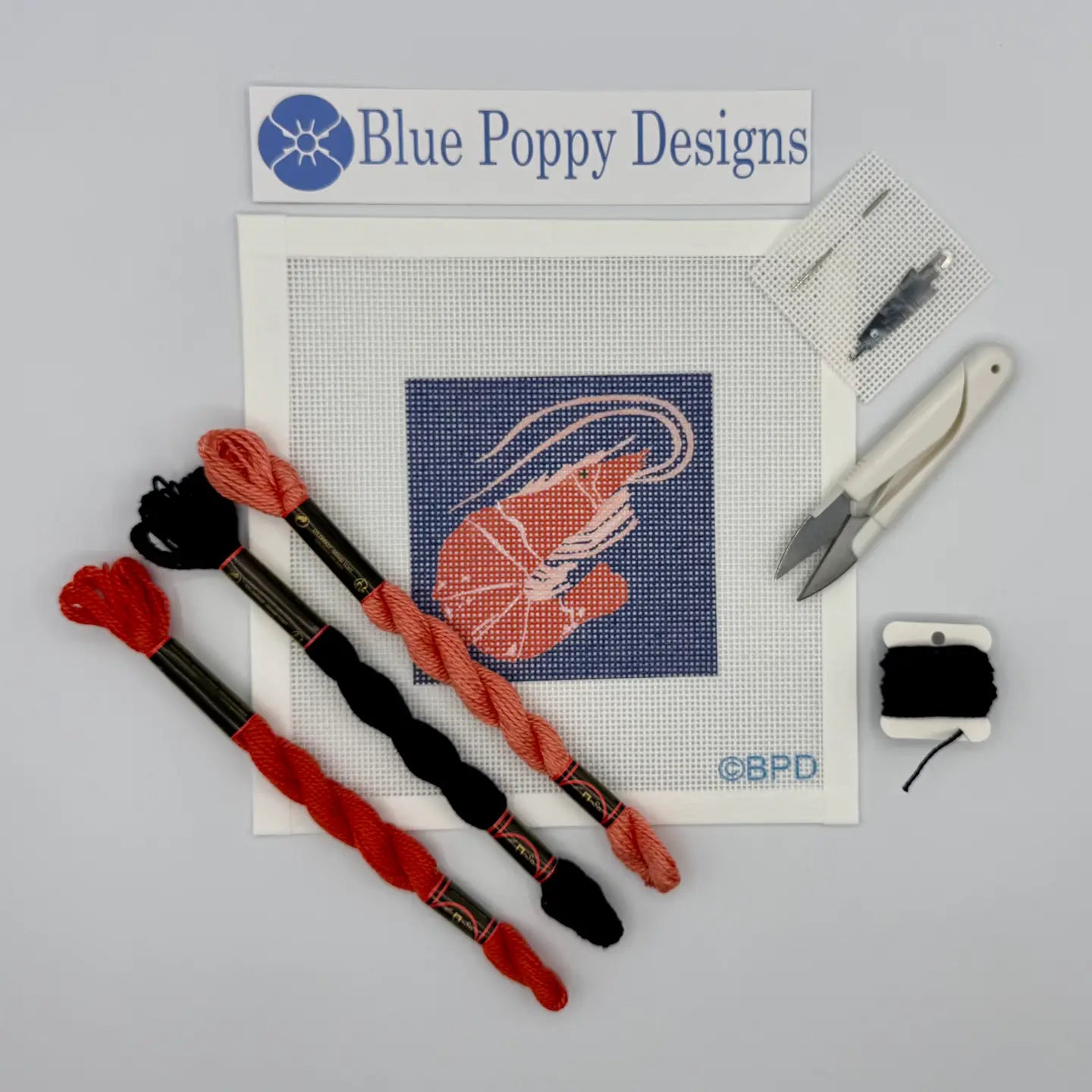 Blue Poppy Designs Needlepoint Kit