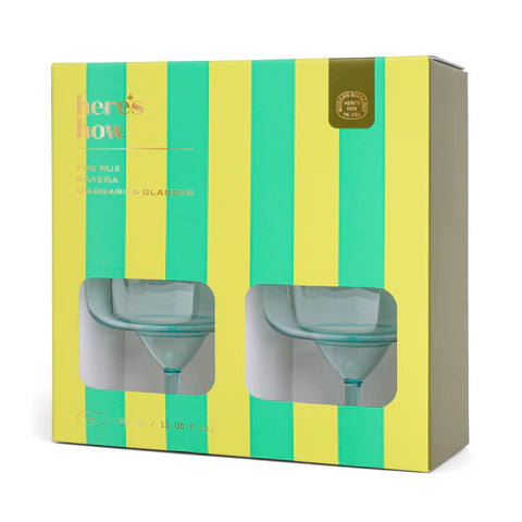 (Here’s How) The Rue Margarita Glass Set Of 4 Mint