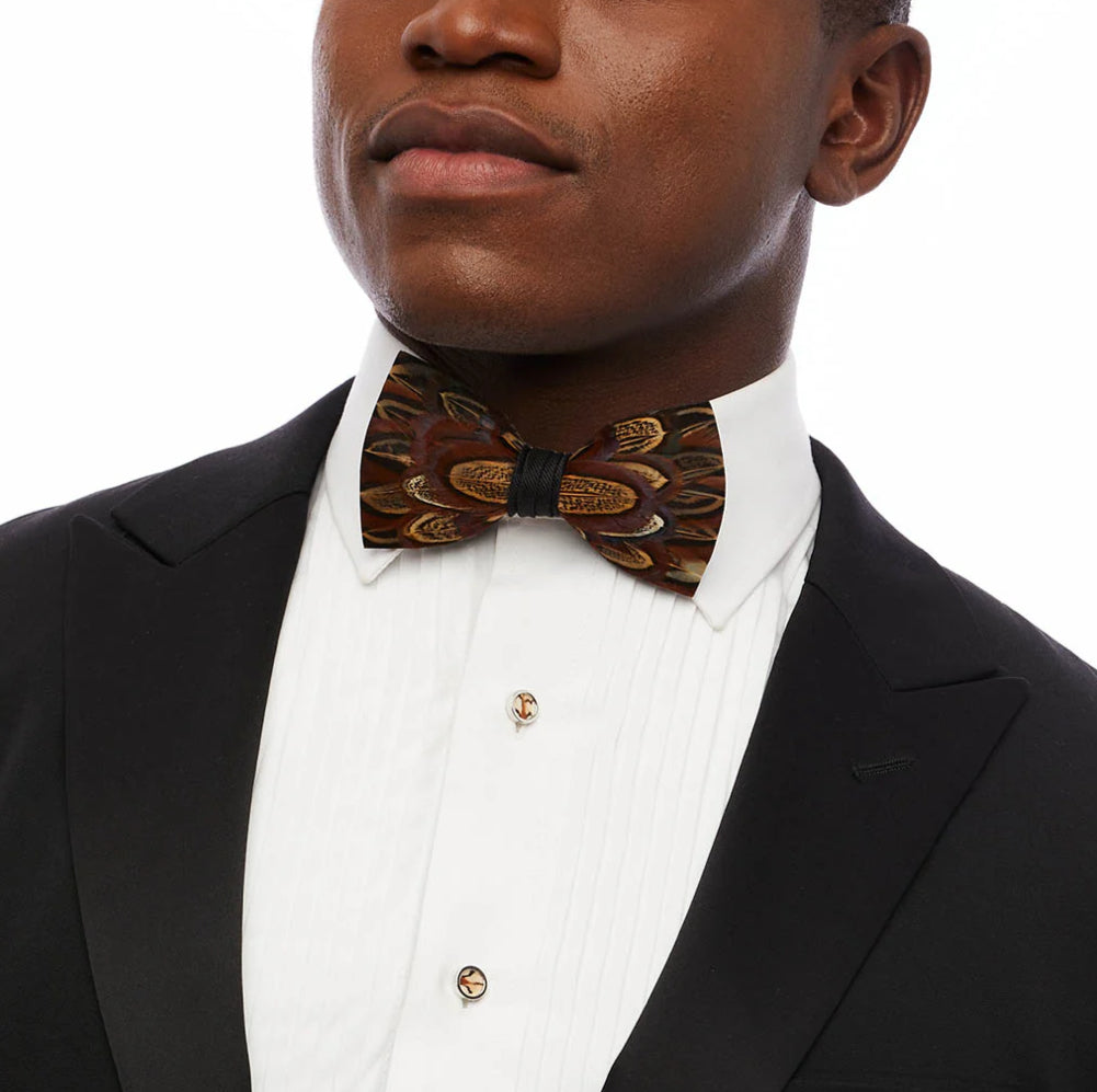 Brackish Pheasant Bow Tie