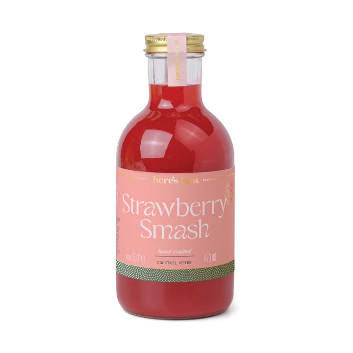 Heres How Strawberry Smash Cocktail Mixer