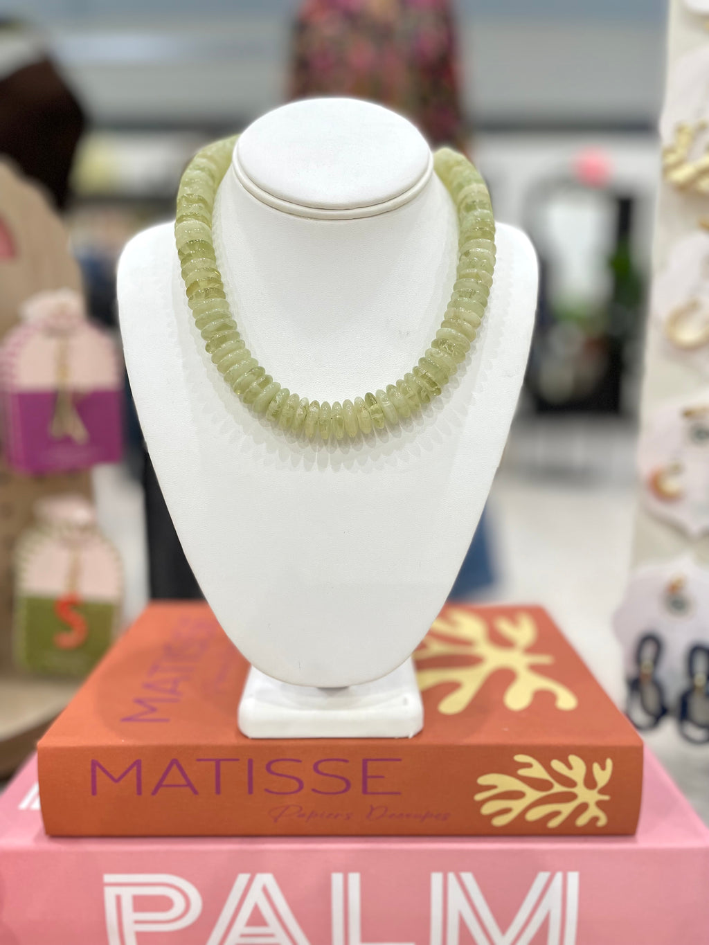 Disk Bead Candy Necklace
