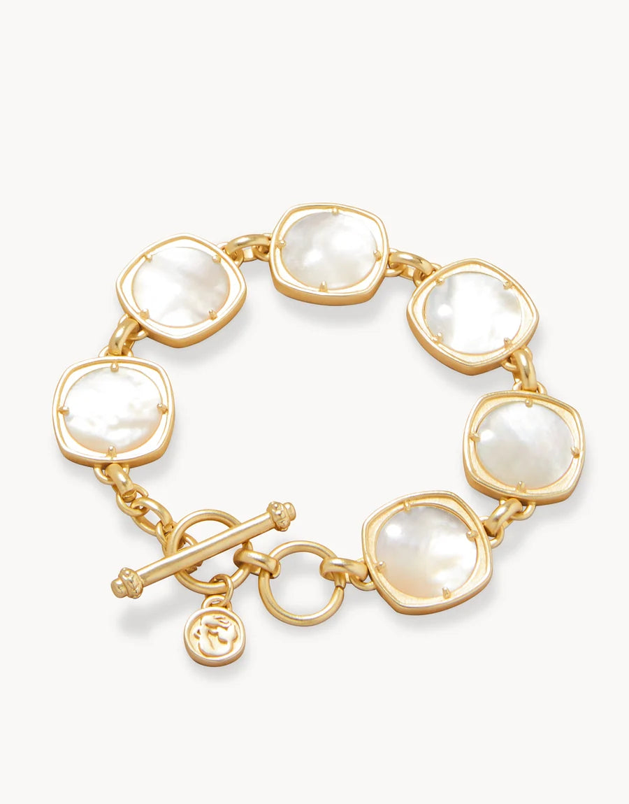 Spartina 449 Charlie Mother of Pearl Bracelet