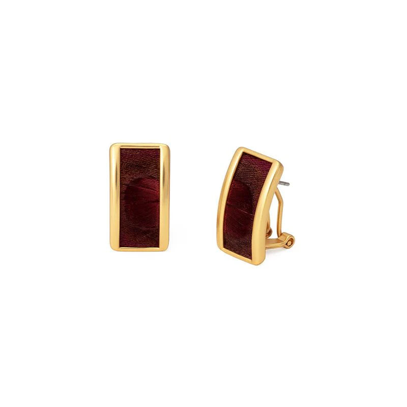Brackish Myra Square Stud Earring