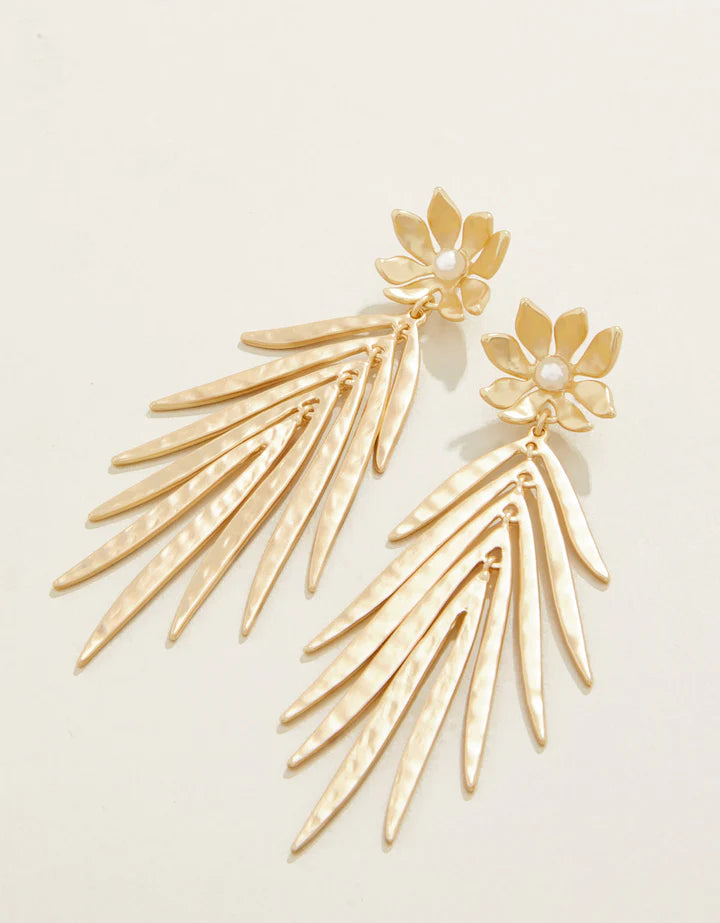 Spartina 499 Swaying Frond Earring Gold