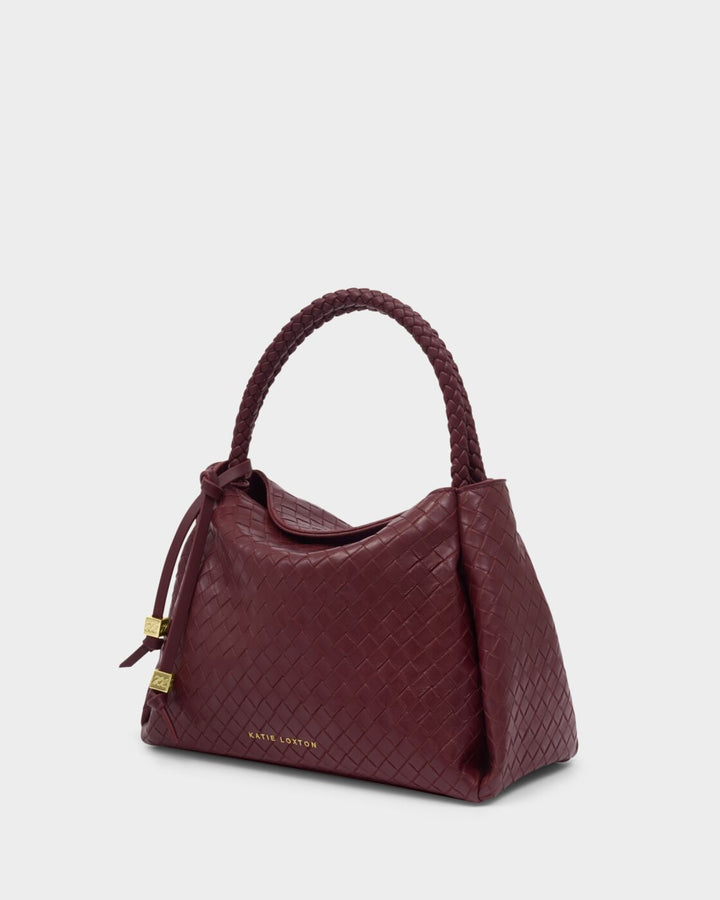 Katie Loxton Nova Woven Texture Top Handle Bag