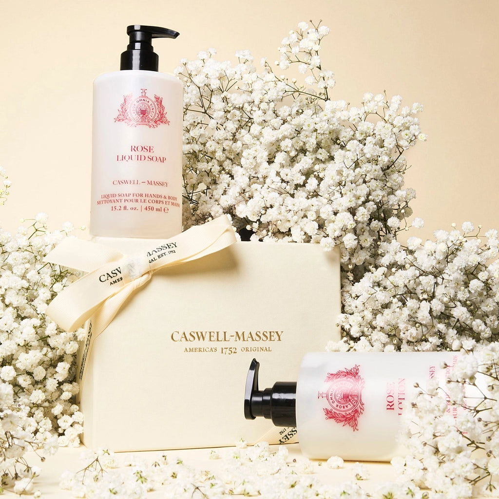 Caswell Massey Rose Body Care Gift Set