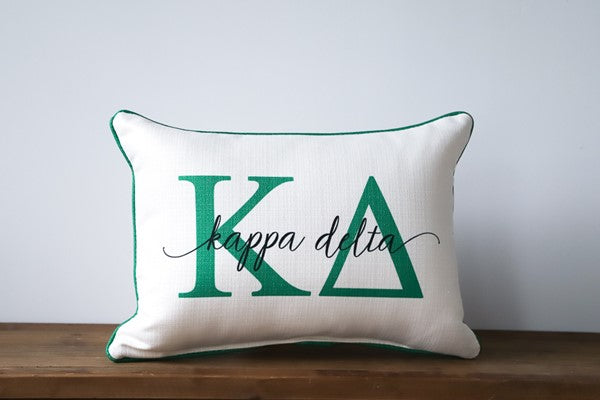 Little Birdie Kappa Delta Pillow
