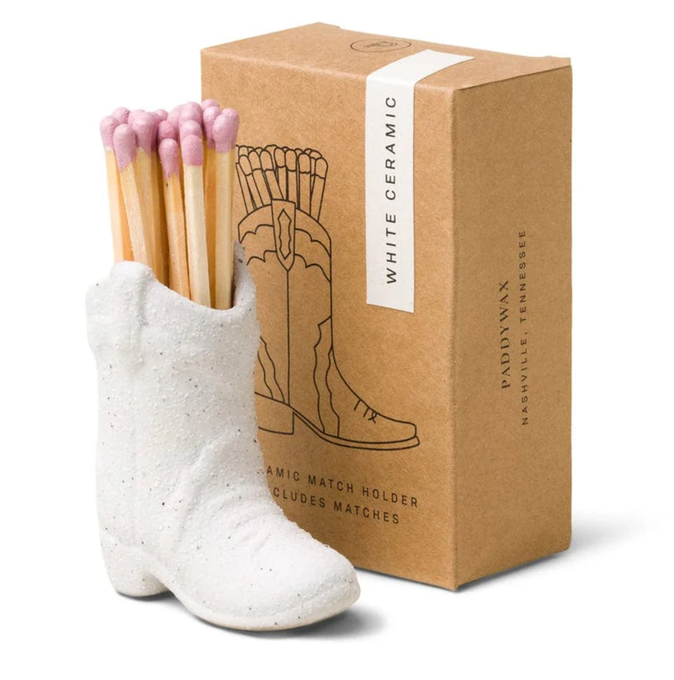 Paddywax Vintage Cowboy Boot Matches