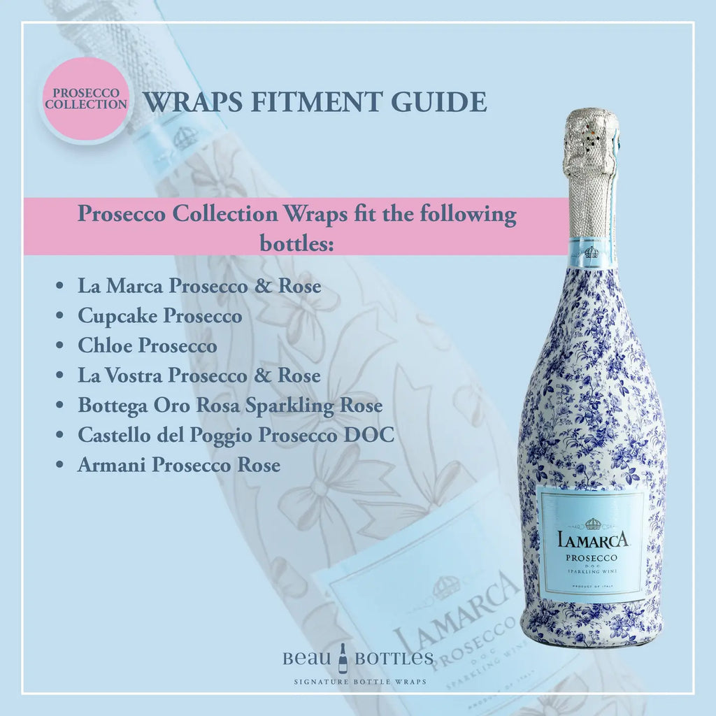 Beau Bottles Prosecco Bottle Wrap