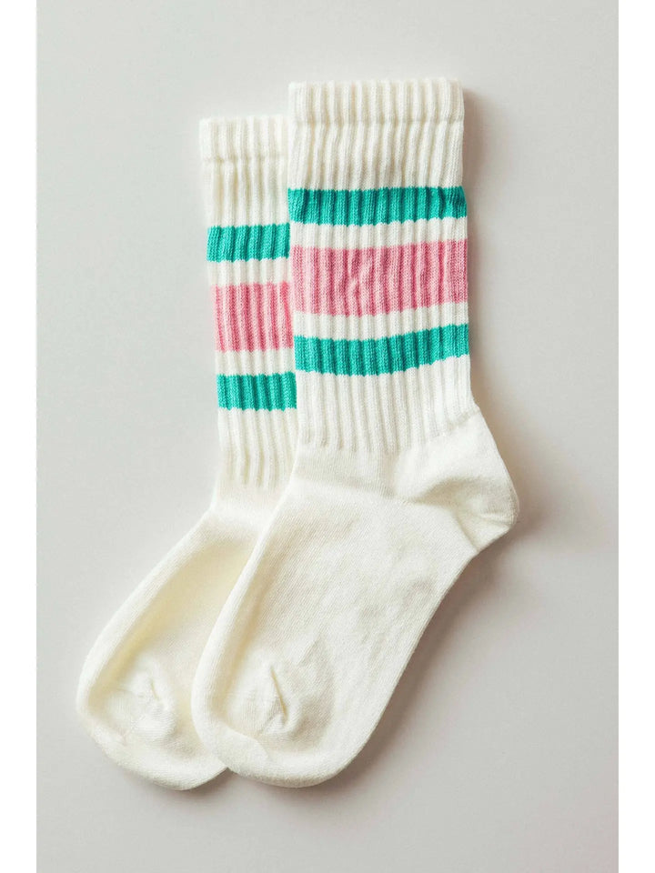 Assorted Striped Socks One Size