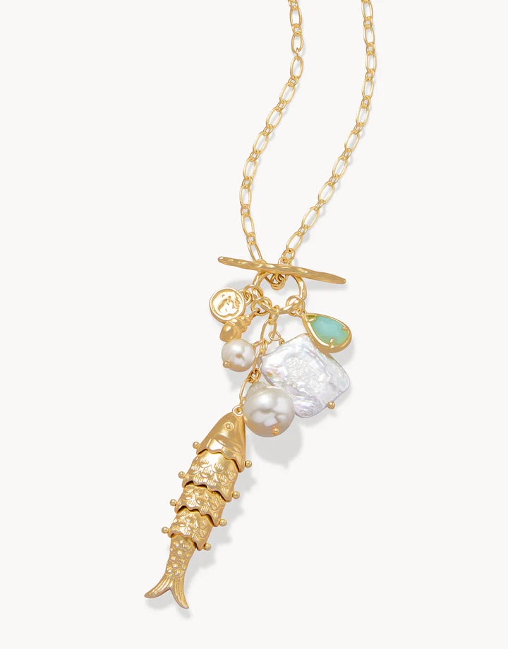 Spartina 499 Charlie Necklace 32” Fishy