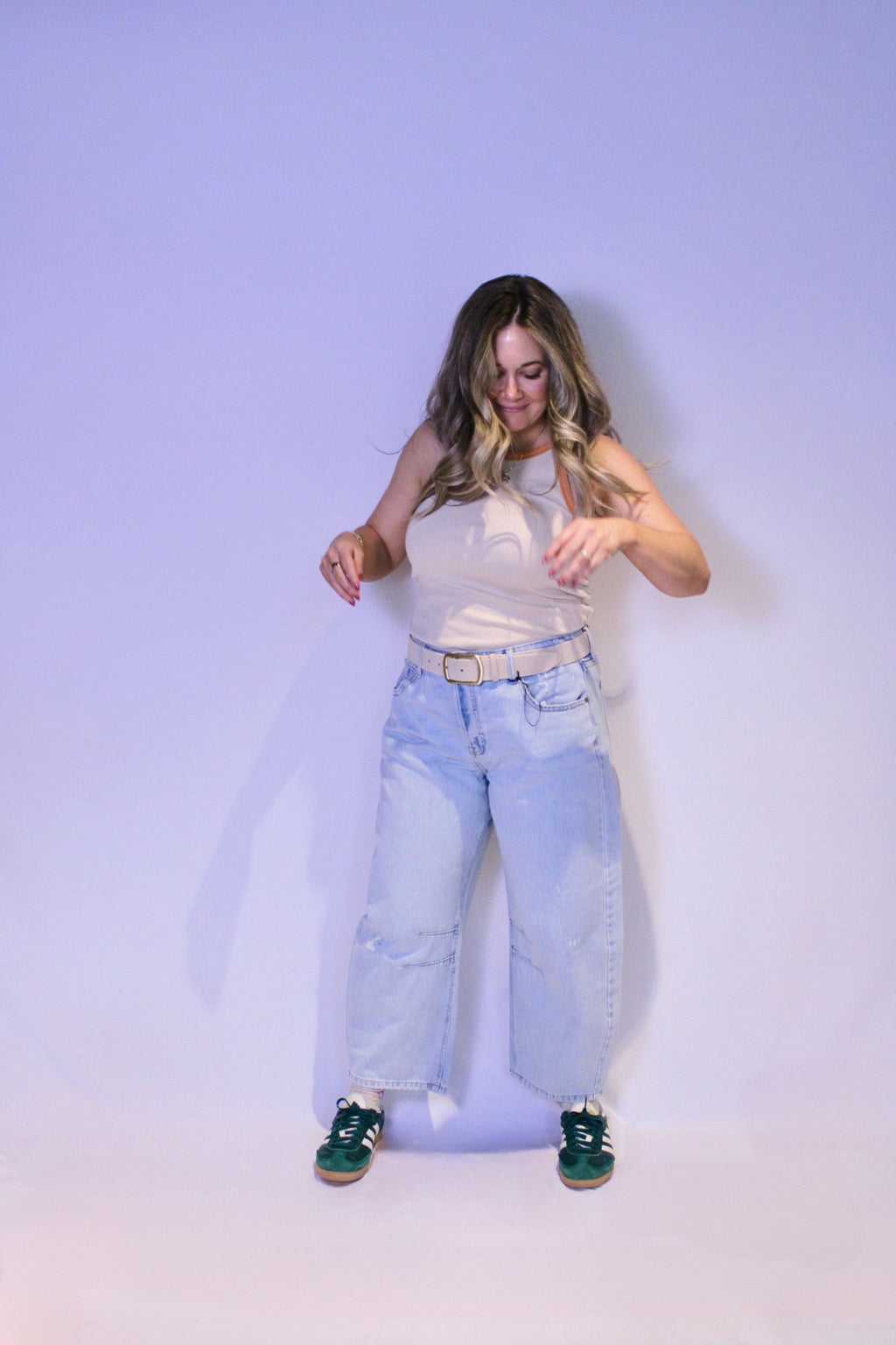 Hidden Sammie Barrel Jean