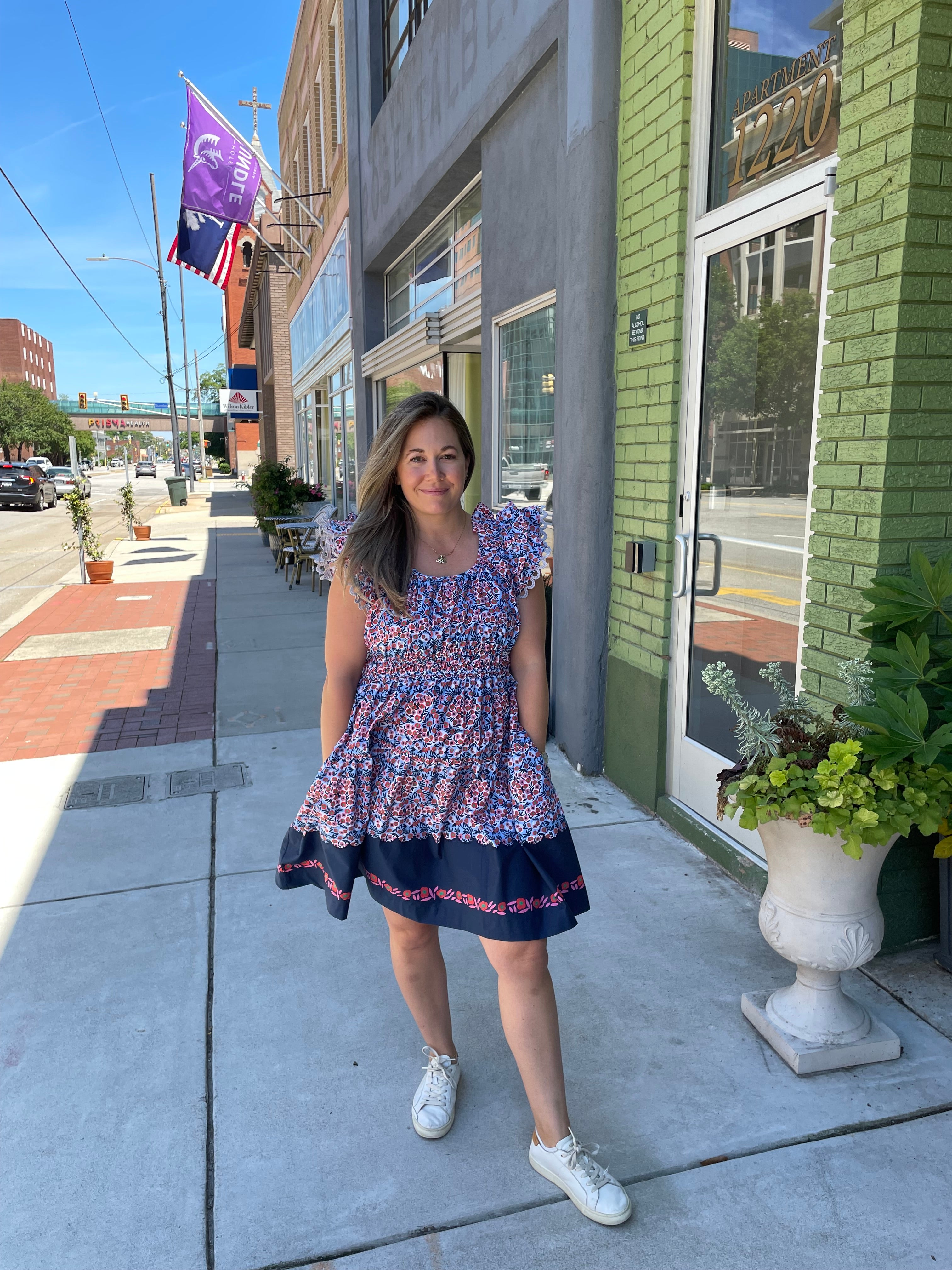 Emily Lovelock Piper Mini Dress