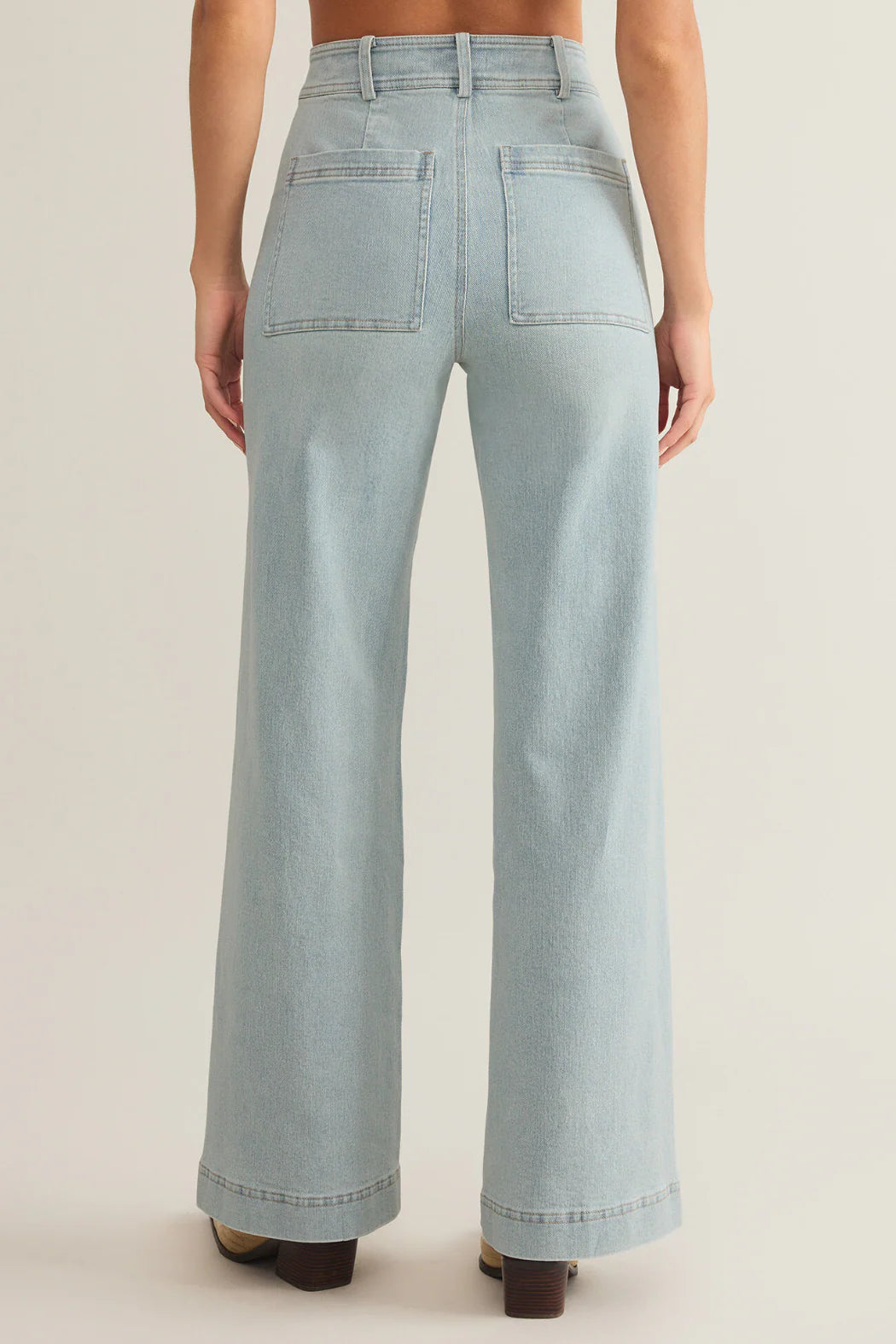 Z Supply Bradley Denim Pant Faded Indigo