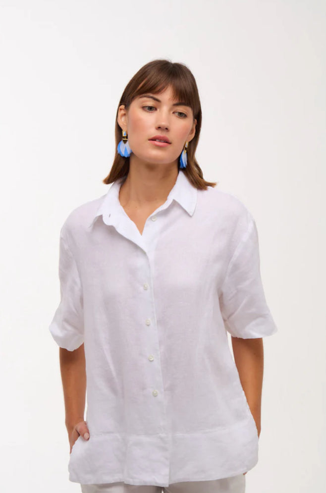 Brackish Venice Bay Bezel Drop Earring