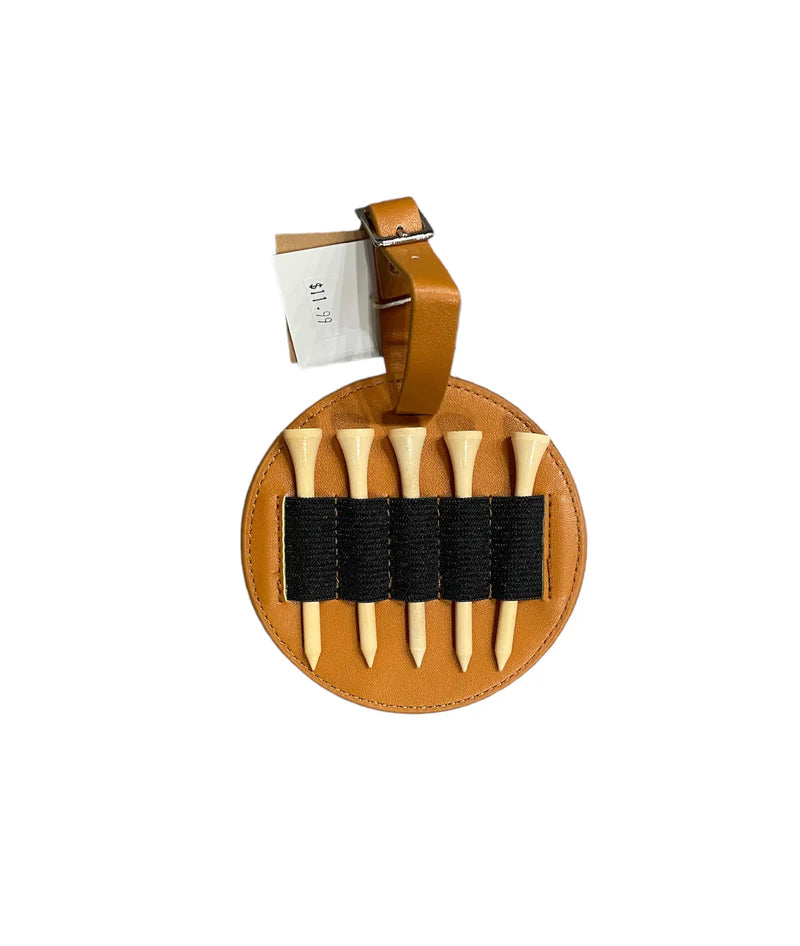 Mudpie Golf Bag Tag and Tee Holder