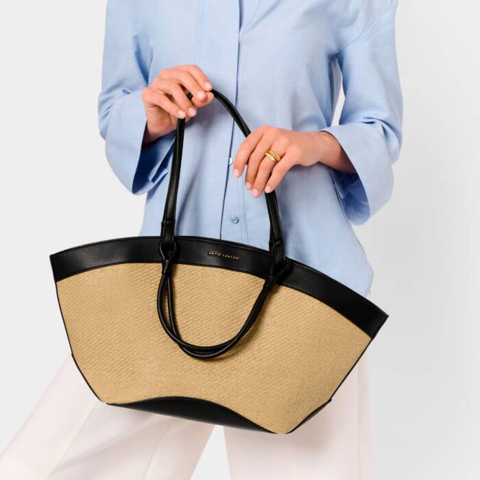 Katie Loxton Raffia Rivera Tote Bag Large