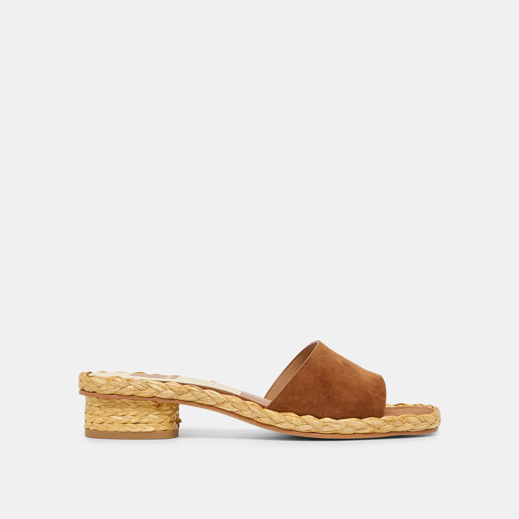 Dolce Vita Dixi Brown Suede Sandal