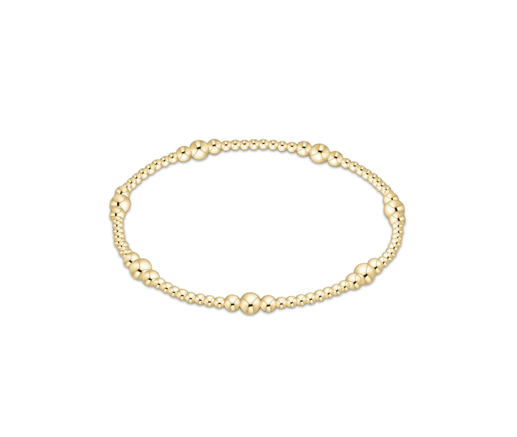 Enewton Purpose Gold Bead Bracelet