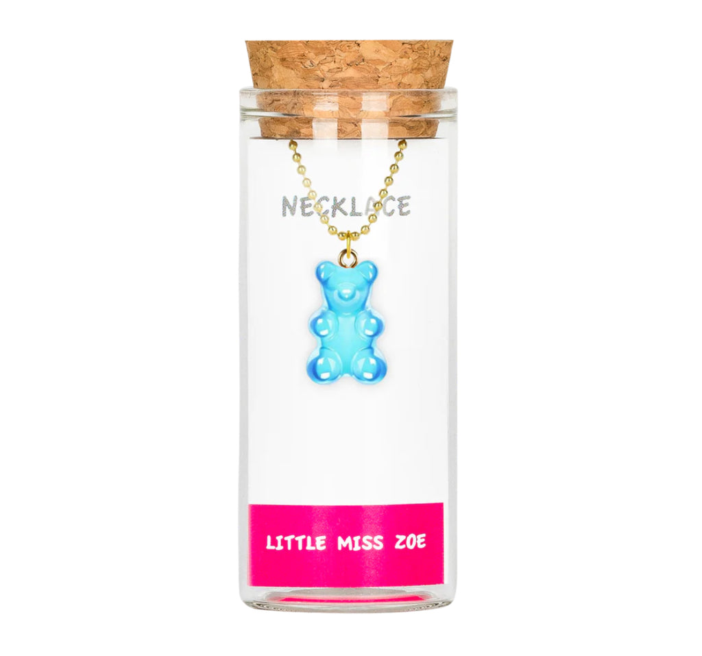 Little Miss Zoe Charm Necklace In Glass Bottle