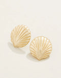 Spartina 499 Shello Gold Stud Earring