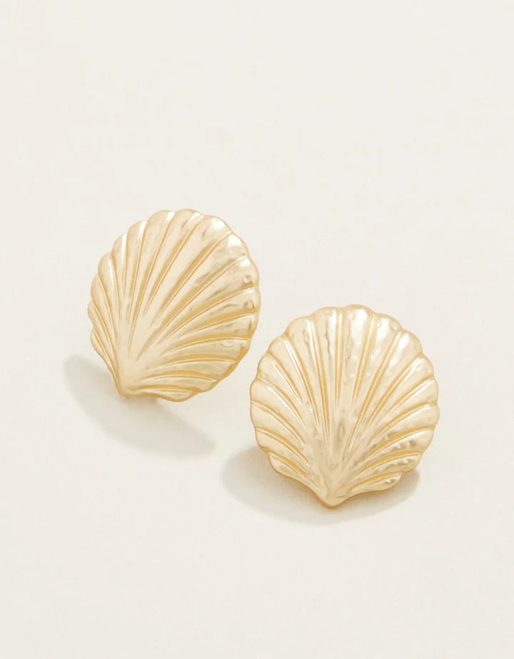 Spartina 499 Shello Gold Stud Earring