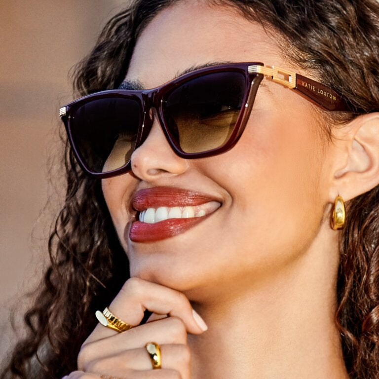 Katie Loxton Marbella Chocolate Sunglasses