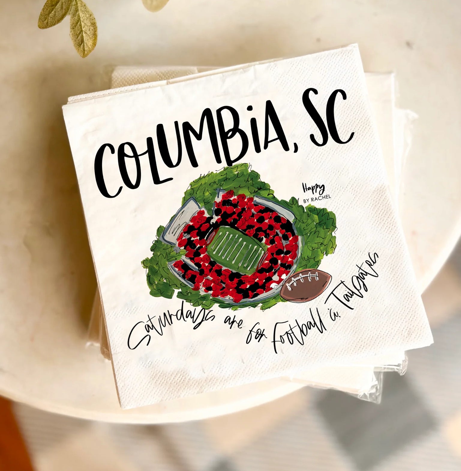 Columbia, SC Lunch Size Napkins