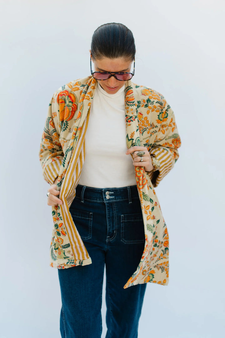 Eleanor James Penny Velvet Jacket