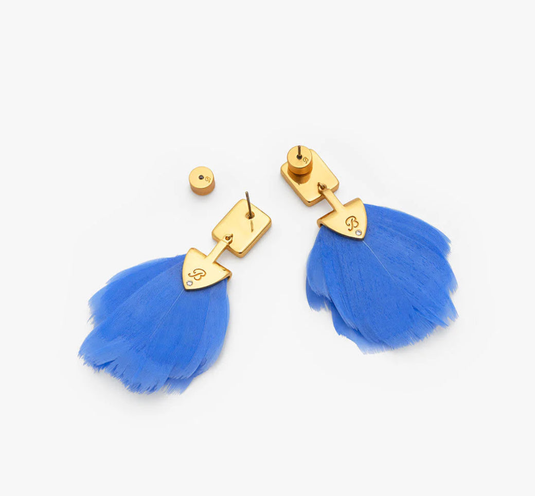 Brackish Venice Bay Bezel Drop Earring