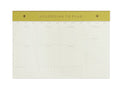Design Works Weekly Notepad Post Bound Matcha