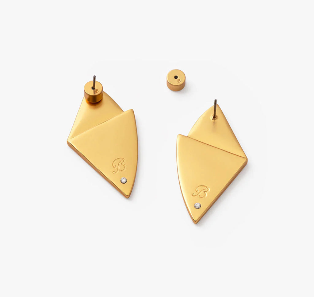Brackish Aria Triangle Drop Earring