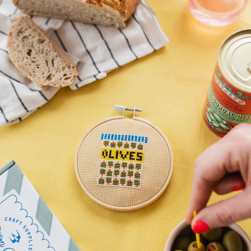 Olives Cross Stitch Kit