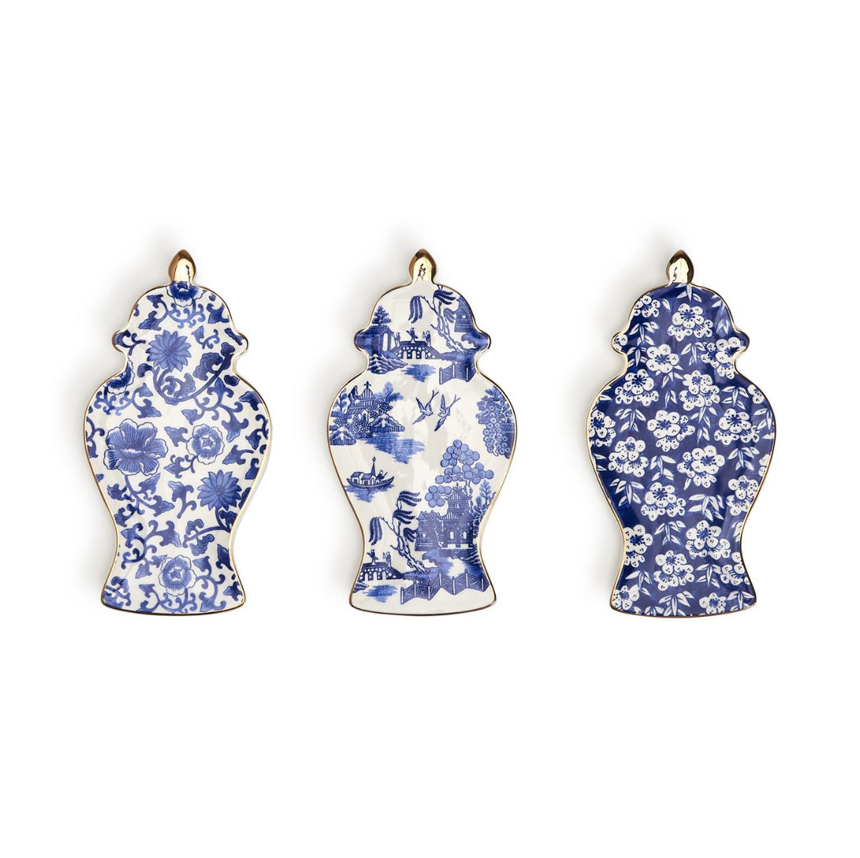 Ginger Jar Trinket Tray with Accent