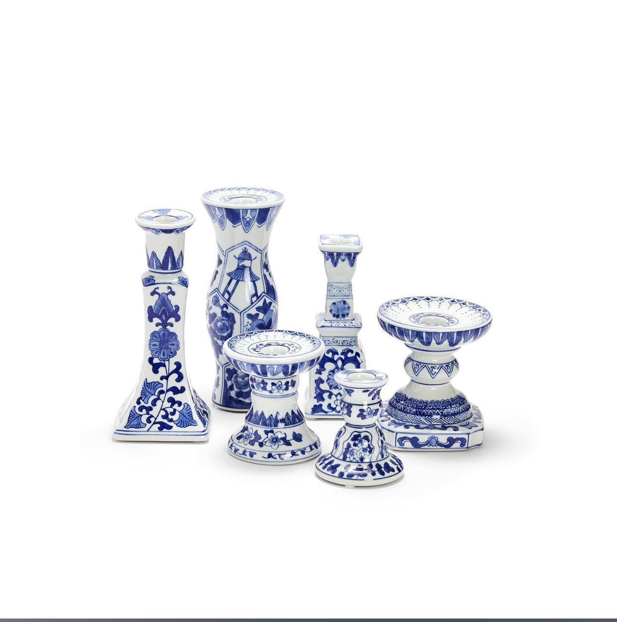 Canlon collection candleholder set of 6