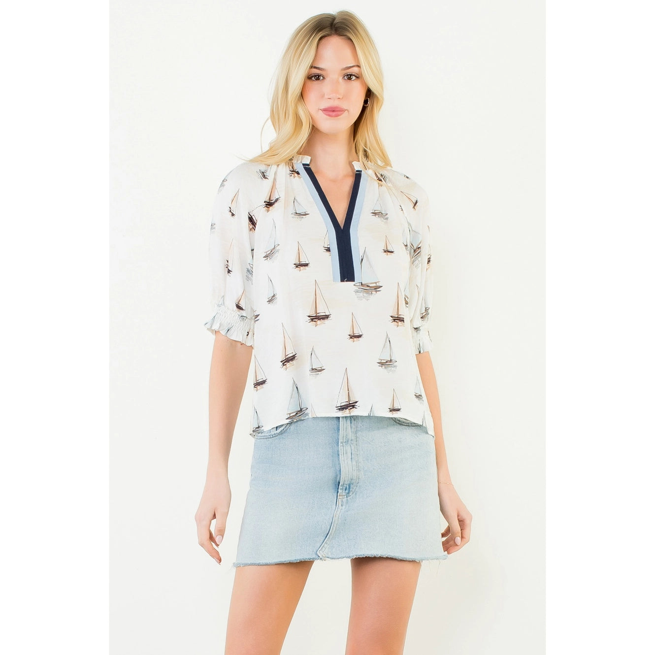 THML Sailboat Blouse